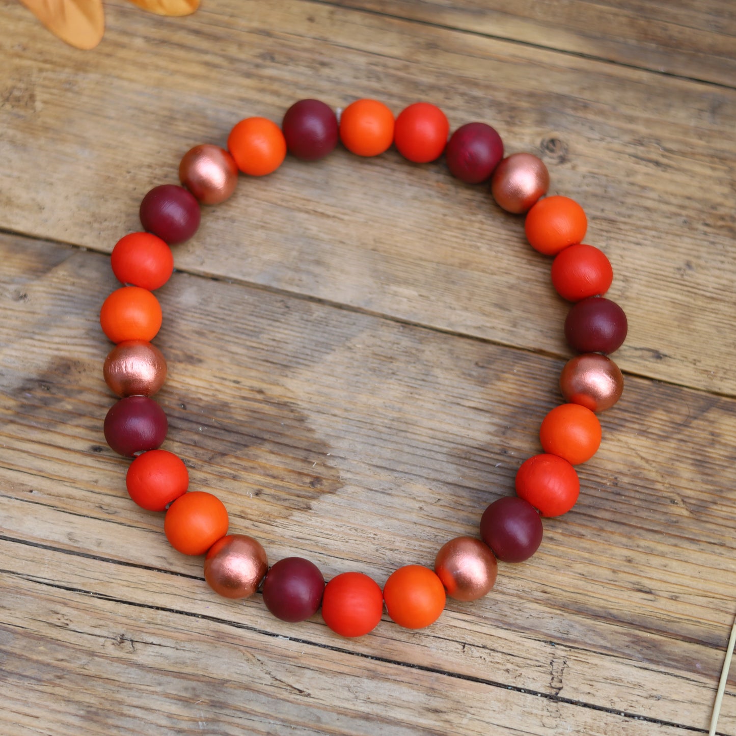 Shades of Fall autumn necklace collar