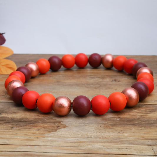 Shades of Fall autumn necklace collar