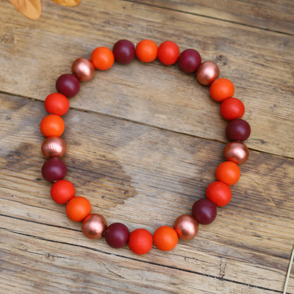 Shades of Fall autumn necklace collar