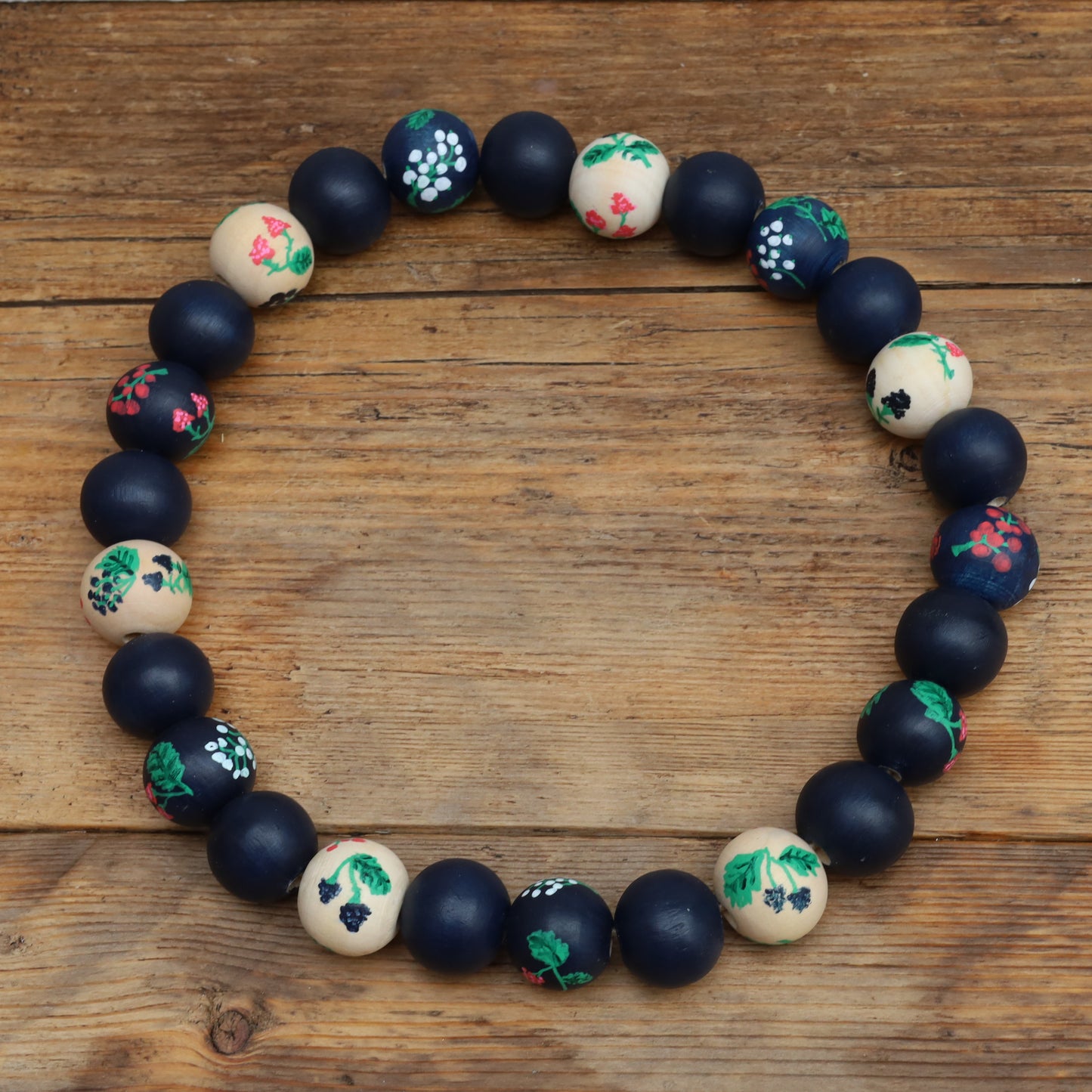 Berries autumn necklace collar