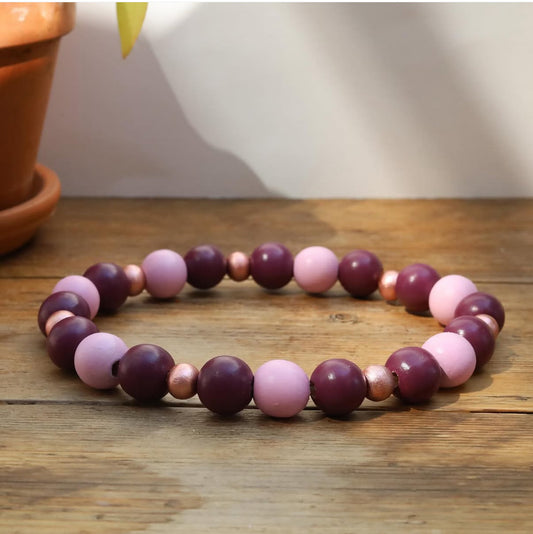 Shades of Heather autumn necklace collar