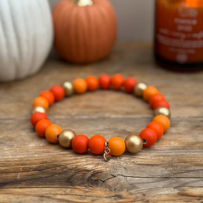 Shades of autumn necklace collar