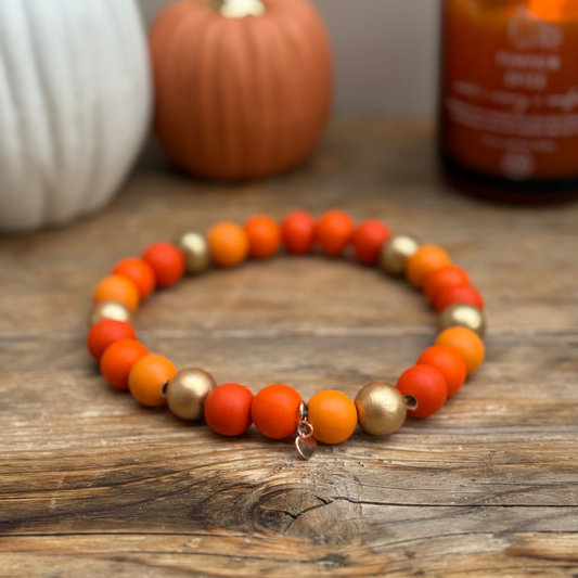 Shades of autumn necklace collar
