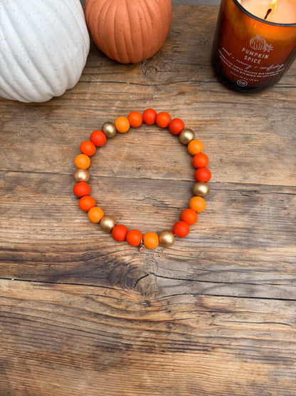 Shades of autumn necklace collar