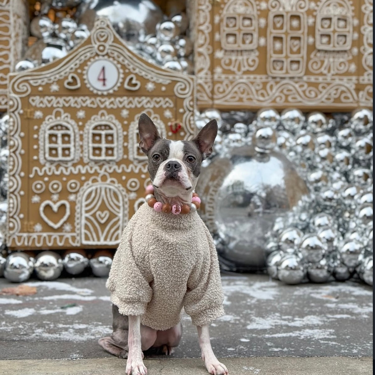 Gingerbread cookie pink