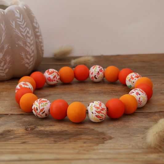 Autumnal garden autumn necklace collar